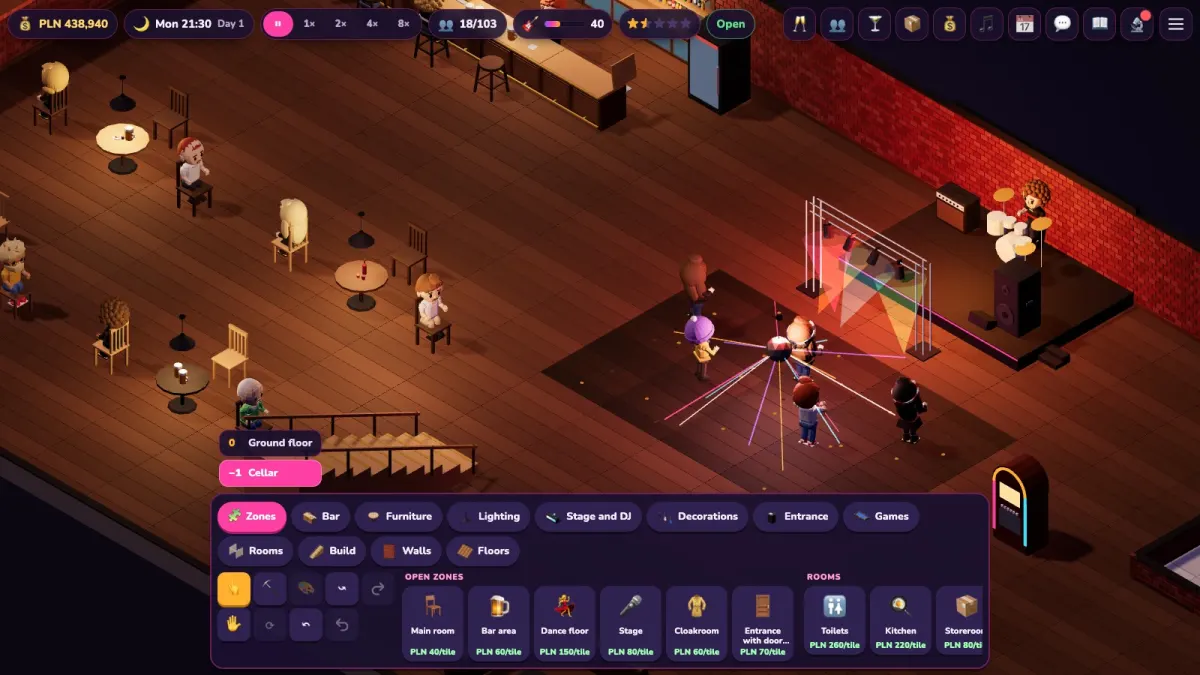 My Bar — in-game screenshot