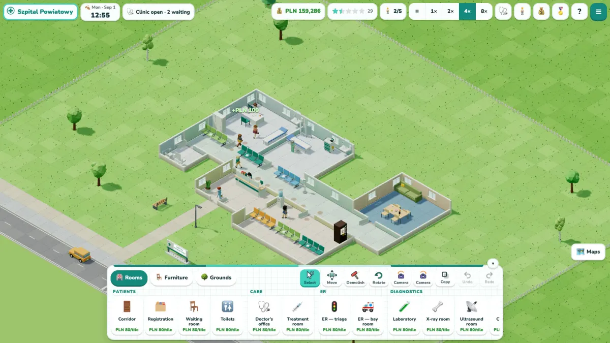 My Hospital — in-game screenshot